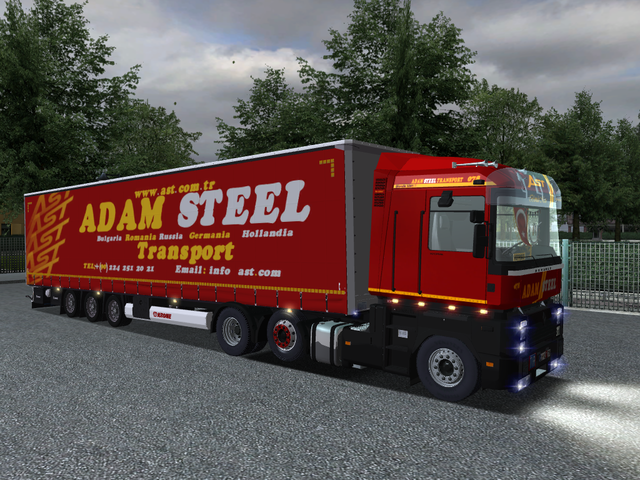 gts Renault Magnum 6x2 + int + Krone trailer AdamS GTS COMBO'S