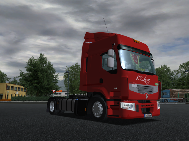 gts Renault Premium II DXI 450 + Krone trailer KOK GTS COMBO'S