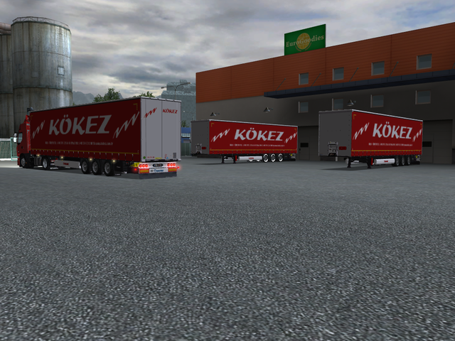 gts Renault Premium II DXI 450 + Krone trailer KOK GTS COMBO'S