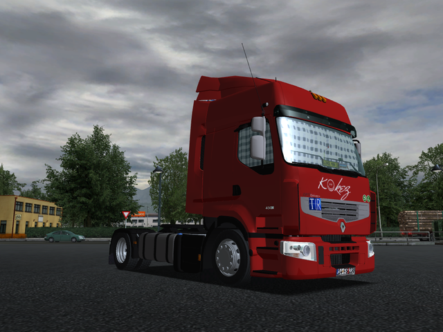 gts Renault Premium II DXI 450 + Krone trailer KOK GTS COMBO'S