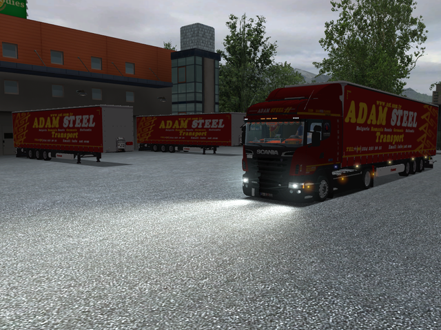 gts Scania R500 Highline + Krone trailer AdamSteel GTS COMBO'S