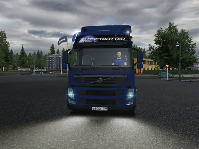 gts Volvo Fm 6x4 + trailer met Staal by SCS,Neri S GTS COMBO'S