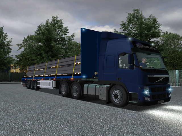 gts Volvo Fm 6x4 + trailer met Staal by SCS,Neri S GTS COMBO'S