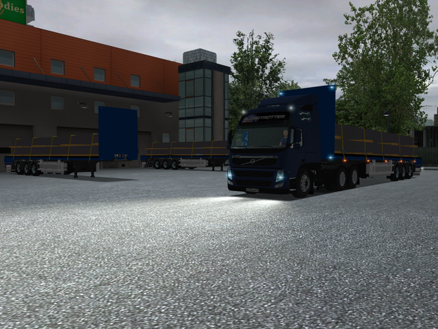 gts Volvo Fm 6x4 + trailer met Staal by SCS,Neri S GTS COMBO'S