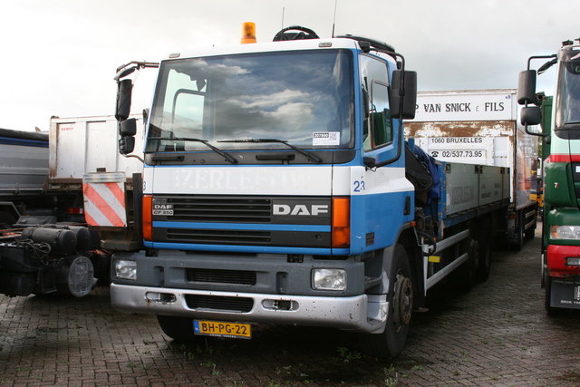 daf 75 cf bhpg22 ijzerleeuw kleyn bb donateurs uitje kleyn trucks