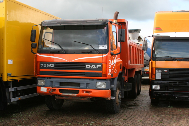 daf 75 cf kleyn bb donateurs uitje kleyn trucks