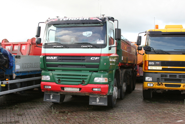 daf cf 85 tonder kleyn bb donateurs uitje kleyn trucks