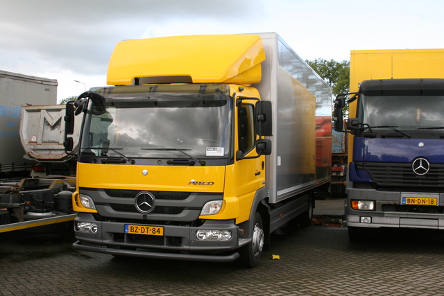 mb atego bzdt84 kleyn bb donateurs uitje kleyn trucks