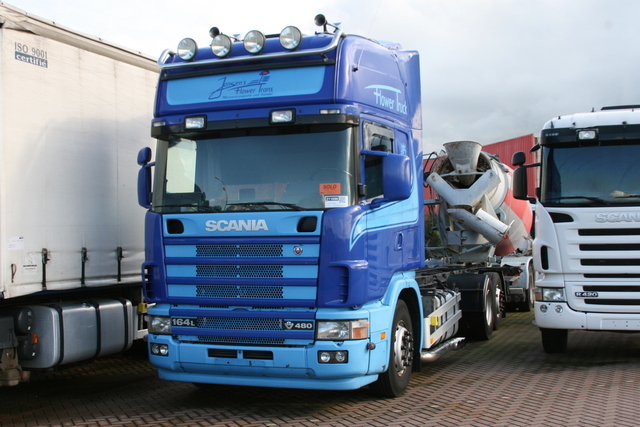 scania r 164 l jansen kleyn bb donateurs uitje kleyn trucks