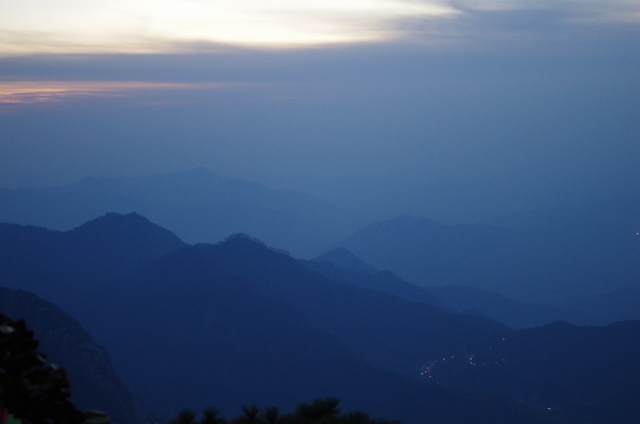  Anhui (安徽): de bergen