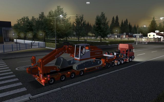 gts Excavator ATLAS 1704 LC by Casper1 verv goosen GTS TRAILERS