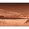 70mile House Pano - Infrared photography
