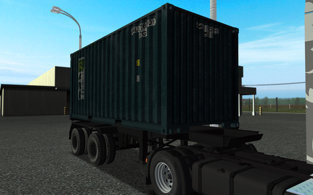 gts kleine 2 asser container trailer by Deskpro,Ra GTS TRAILERS