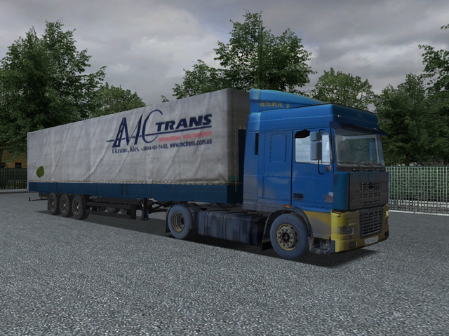 gts Daf XF95 + Kogel trailer by VaDik-36rus verv d GTS COMBO'S