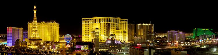 Las Vegas Strip panorama vágott 750 széles - 