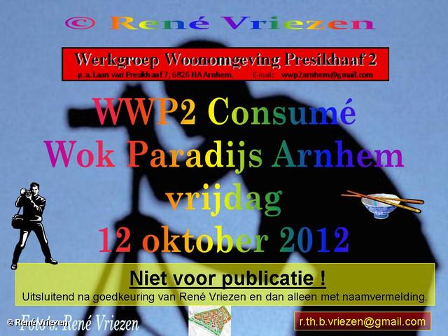 R.Th.B.Vriezen 2012 10 12 0000 WWP2 Consommé WOK Paradijs Arnhem vrijdag 12 oktober 2012