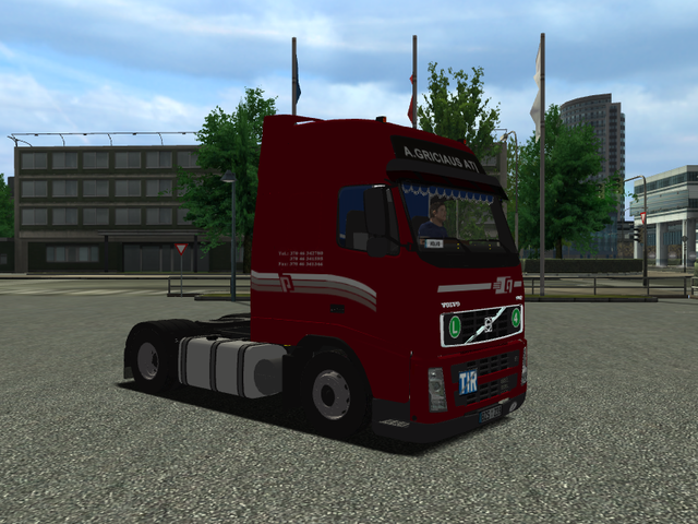 ets Volvo Fh12 + Schmitz S.K.O. trailer A ETS COMBO'S