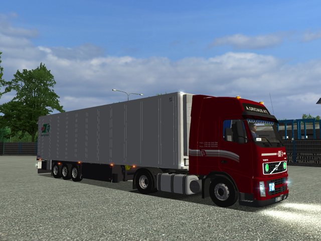 ets Volvo Fh12 + Schmitz S.K.O. trailer A ETS COMBO'S