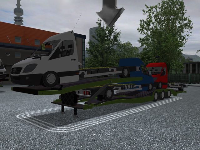 gts Matrix Logistic Mb Sprinter by RockweLL verv r GTS TRAILERS