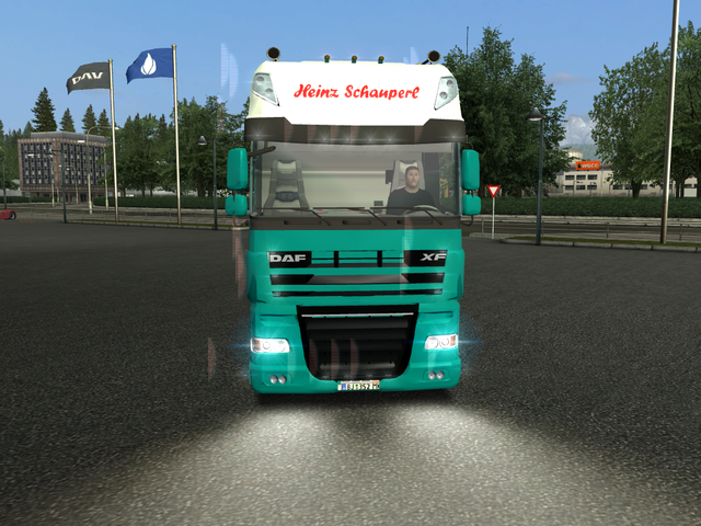 gts Daf XF105 + Kogel trailer Heinz-Schauperl verv GTS COMBO'S