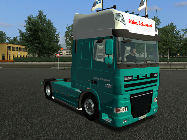 gts Daf XF105 + Kogel trailer Heinz-Schauperl verv GTS COMBO'S