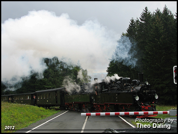 Stoomtrein Harz  2 foto's Diversen