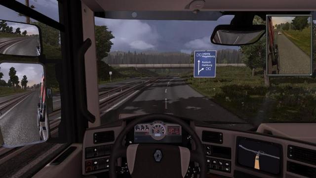 ets2 Navigatie GPS Renault Magnum by Oleg Conte ets2 mods