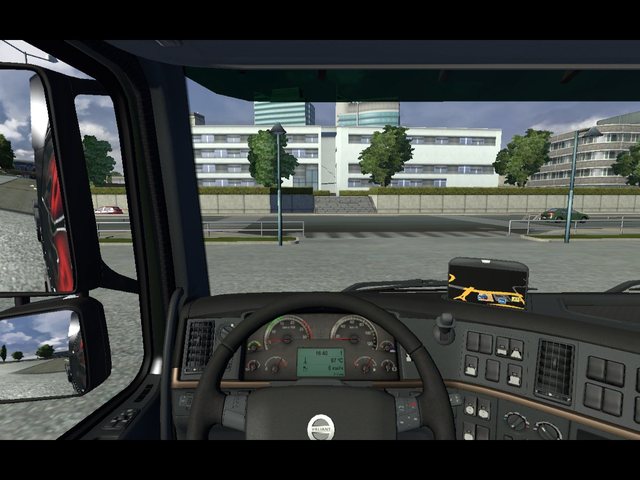 ets2 Volvo interieur met GPS by SeniorSancho ets2 mods