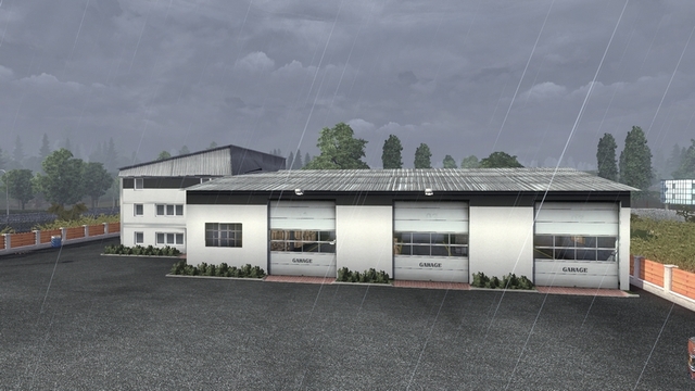 ets2 Modern Garage by Micha-BF3 ets2 mods