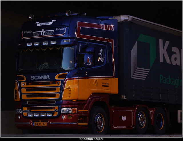 Van Wijk Scania R580 Vrachtwagens