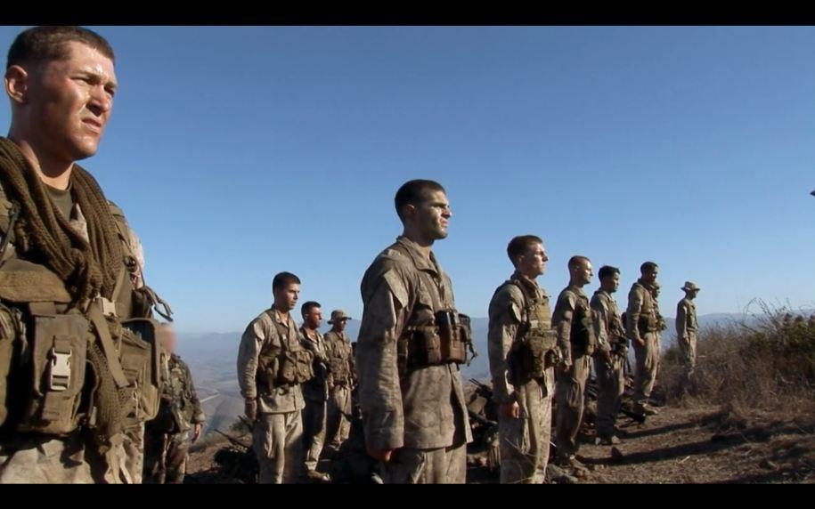 ragged-dirty-and-exhausted-they-top-a-hill-at-dawn - 