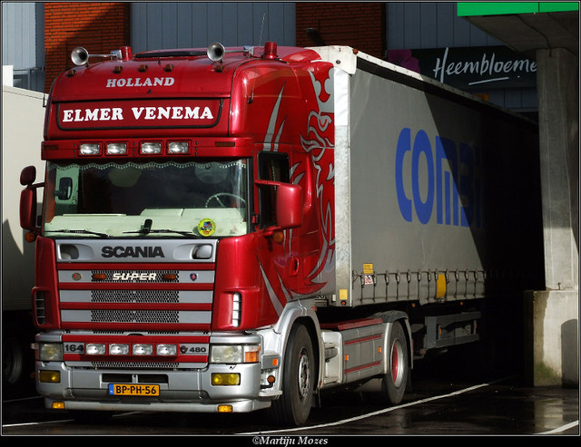 Elmer Venema Scania 164 - 480 Vrachtwagens