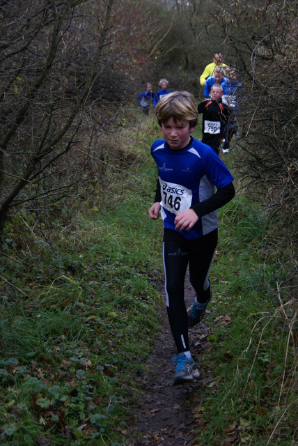 DSC04567 Kruiningergors Cross Jeugd 25 nov 2012