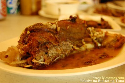 Paksiw na Buntot ng Tuna - 