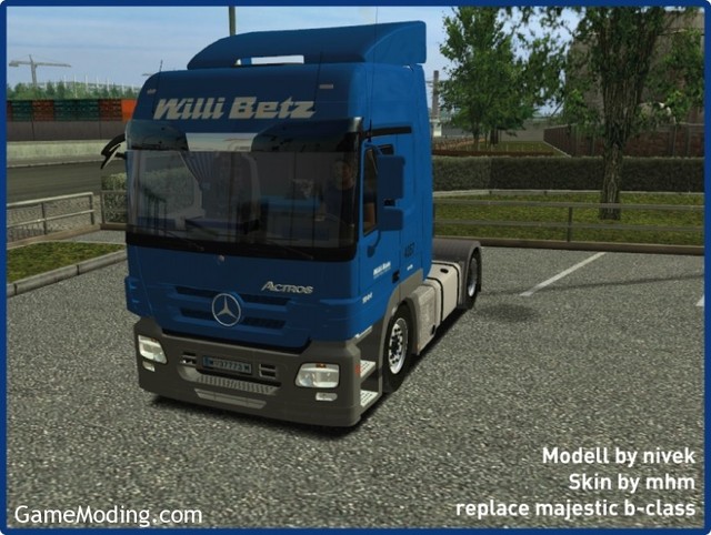 ets Mercedes Actros MPlll-1844-L Willi-Betz ( blau ETS TRUCK'S