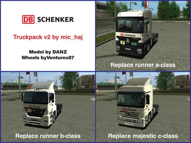 ets Truckpack DB-Schenker v2 ETS TRUCK'S