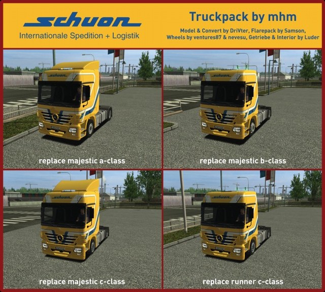 ets Truckpack Schuon ETS TRUCK'S