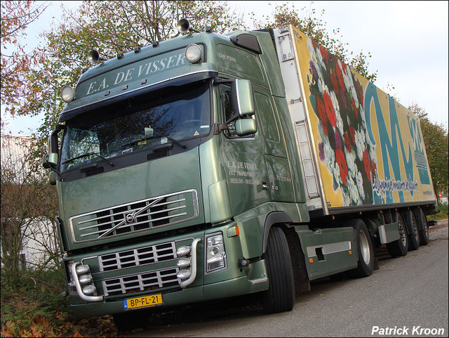 Visser, E.A. de (2) Truckfoto's