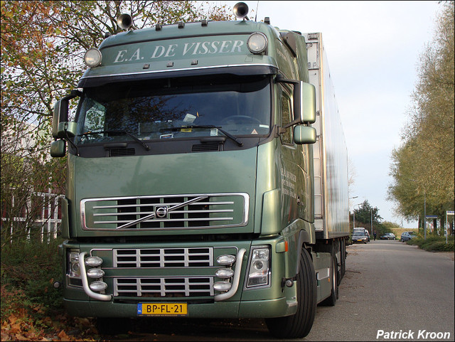 Visser, E.A. de (3) Truckfoto's