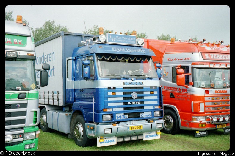 BB-ZX-14 Scania 143H 450 Van Wonderen-BorderMaker - MTF