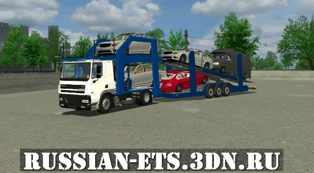 ets DAF CF 85 old type autotransport verv mb A ree  ETS & GTS