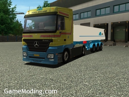 ets Mercedes Actros Megaspace AB Texel verv mb B ETS TRUCK'S