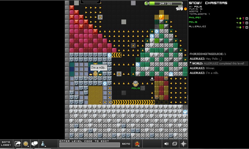 Polis snowy christmas - 