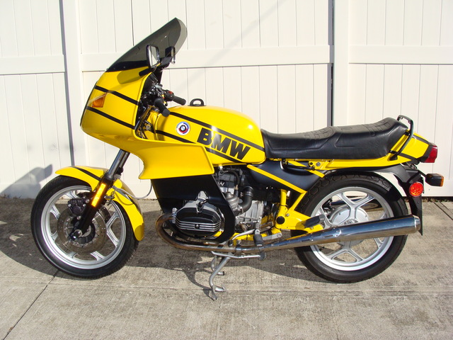 6480505 '86 R100RS Sport. Yellow 002 SOLD.....1986 R100RS COMPLETE REBUILD Custom Sport. Yellow, Fresh 10K Service, new battery, 336 Sport Cam, Dual Plugs.