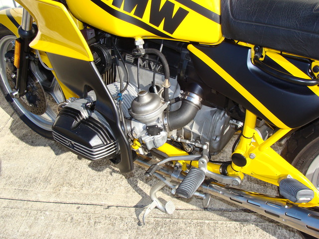 6480505 '86 R100RS Sport. Yellow 008 SOLD.....1986 R100RS COMPLETE REBUILD Custom Sport. Yellow, Fresh 10K Service, new battery, 336 Sport Cam, Dual Plugs.