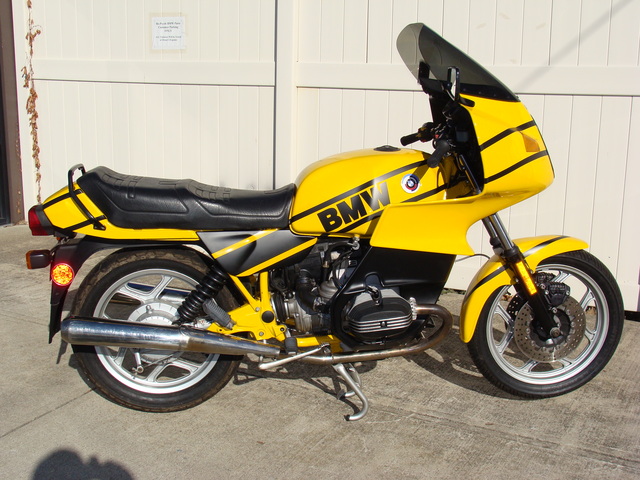 6480505 '86 R100RS Sport. Yellow 014 SOLD.....1986 R100RS COMPLETE REBUILD Custom Sport. Yellow, Fresh 10K Service, new battery, 336 Sport Cam, Dual Plugs.