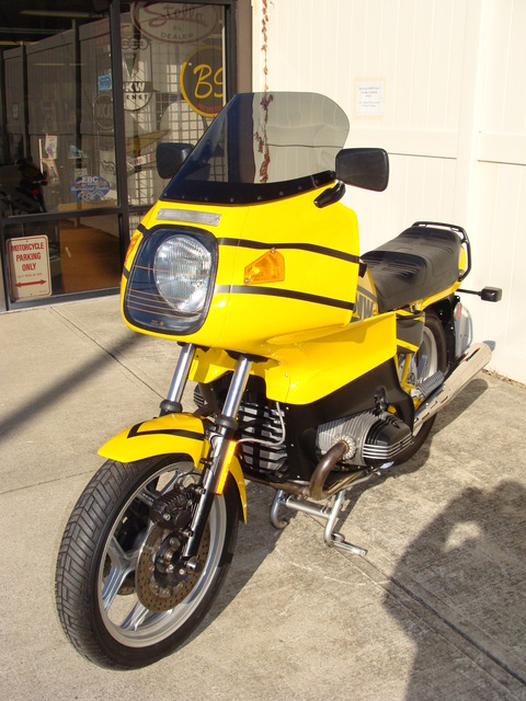 6480505 '86 R100RS Sport. Yellow 024 SOLD.....1986 R100RS COMPLETE REBUILD Custom Sport. Yellow, Fresh 10K Service, new battery, 336 Sport Cam, Dual Plugs.