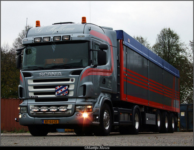 G Hylkema Scania R480 Vrachtwagens