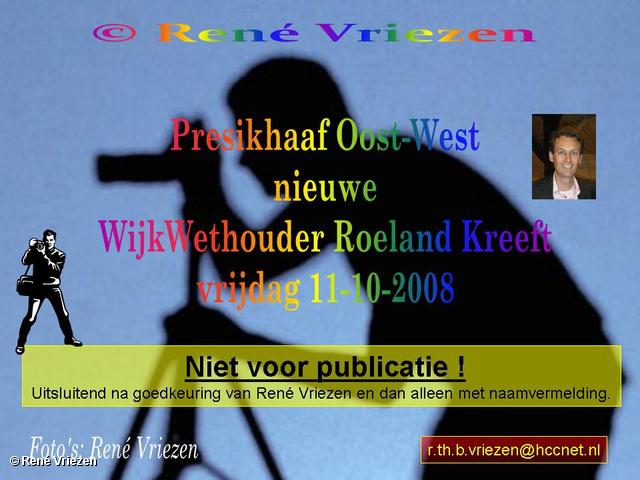 © René Vriezen 2008-11-07 #0000 Rondje Presikhaaf met nieuwe Wijkwethouder Roeland Kreeft vr 7 november 2008