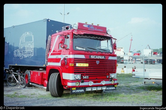 74-UB-98 Scania 141 G van Santen-BorderMaker truckstar